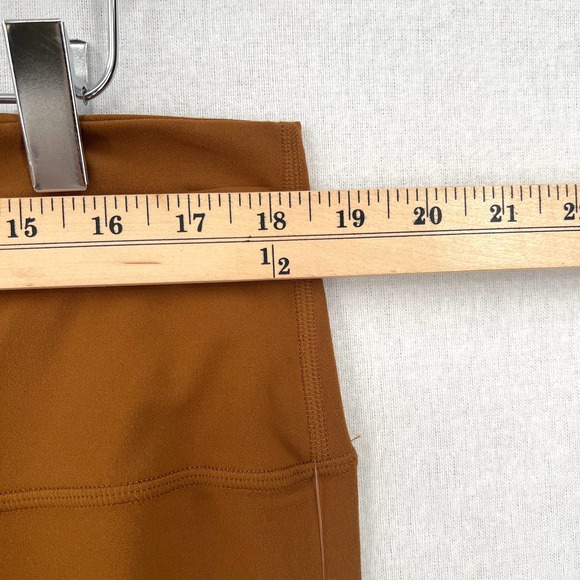 LULULEMON Align Legging Womens Plus 20 Copper Brown High Rise Crop 21" Pant NEW - Picture 11 of 14